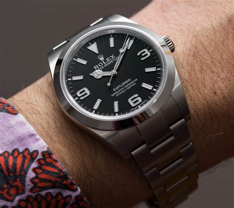 39mm rolex explorer clone|rolex explorer 39mm price.